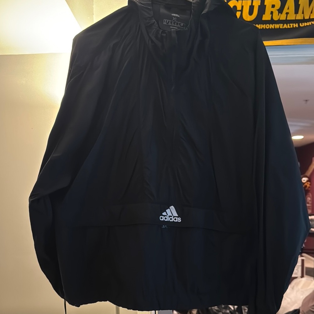 Adidas Black Hooded Jacket